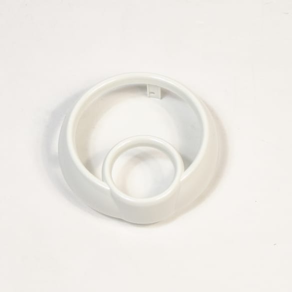 Akzentring Zusatzinstrument Weiß Original smart 453 fortwo forfour | A4538250199 1C53