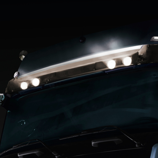 Parasole con fari Actros 5 Original Mercedes-Benz | Actros5Sonnenblende