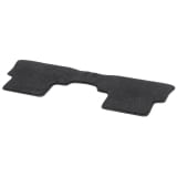 Alfombrilla velour CLA C174 pelo largo negra trasera original Mercedes-Benz