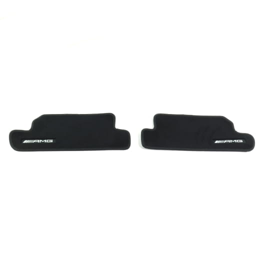 Alfombrillas AMG de velour SL R232 AMG GT C192 negro, 2 piezas traseras | A2326802903 9J74