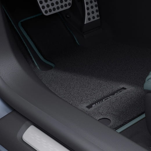 Alfombrillas AMG de pelo largo, alfombrillas velour R232 C192 Original Mercedes-AMG | A2326806703
