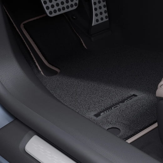 Alfombrillas AMG de pelo largo, alfombrillas velour R232 C192 Original Mercedes-AMG | A2326806703
