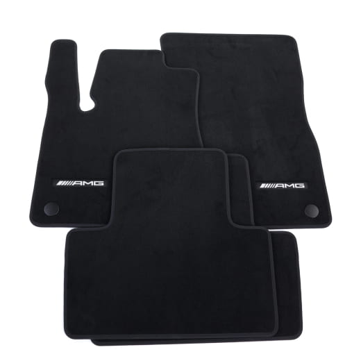 Alfombrillas AMG de velour GLE V167 Original Mercedes-Benz | A1676809816 9J74