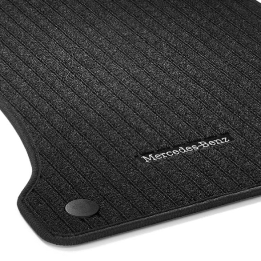 Alfombrillas de terciopelo EQE V295 delanteras | A2956806003 9G32
