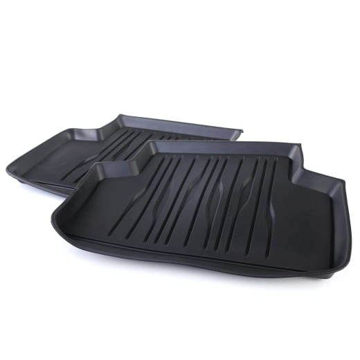 Alfombrillas de goma delanteras CLA C178 Coupé negras Original Mercedes-Benz | A1786807000 9G33-C178