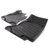 Alfombrillas de goma delanteras negras Clase C W206 S206 Original Mercedes-Benz