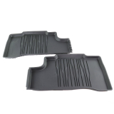 Alfombrillas de goma EQE SUV X294 Dynamic Lines traseras de 2 piezas Original Mercedes-Benz