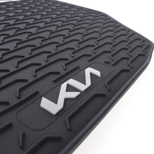 Alfombrillas de goma Kia EV4 Fastback de 4 piezas negras | EZ131ADE00