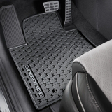 Alfombrillas de goma Kia Sportage QL negro 4 piezas Original Kia