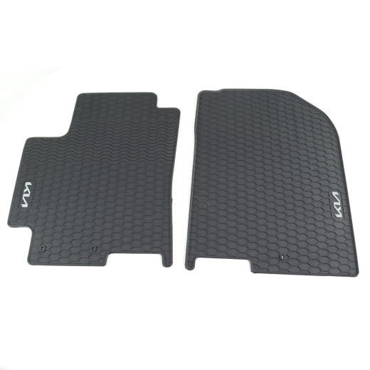 Alfombrillas de goma Kia Stonic YB negras, 4 piezas, Original Kia | H8131ADE51GR