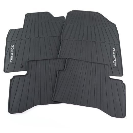 Alfombrillas de goma Kia XCeed CD negro 4 piezas Original Kia | CR131ADE50