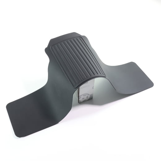 Alfombrillas de goma traseras VW Tiguan 3 negras Original Volkswagen | 571061512 82V