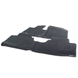 Alfombrillas de terciopelo negras smart ONE #1 HX11 juego de 3 piezas Original smart