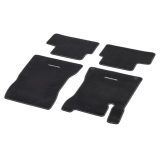 Alfombrillas velour A-Klasse 177 costura decorativa gris alpaca 4 piezas Original Mercedes-Benz