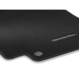 Alfombrillas velour 4 piezas negro GLE 167 Original Mercedes-Benz