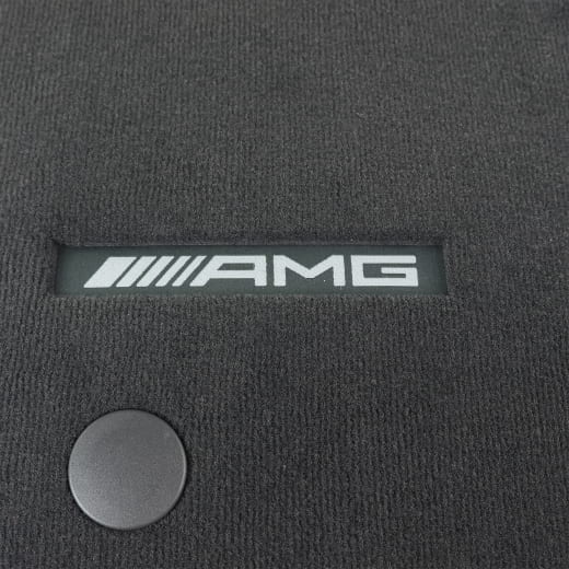 Alfombrillas AMG de velours para G-Klasse W465 gris Original Mercedes | A4656806301 7Q17