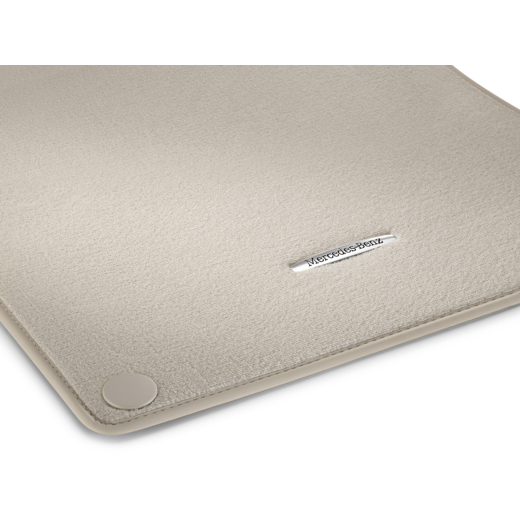 Alfombrillas de velour Clase S V222 beige, 4 piezas Original Mercedes-Benz | A2226806902 8S84