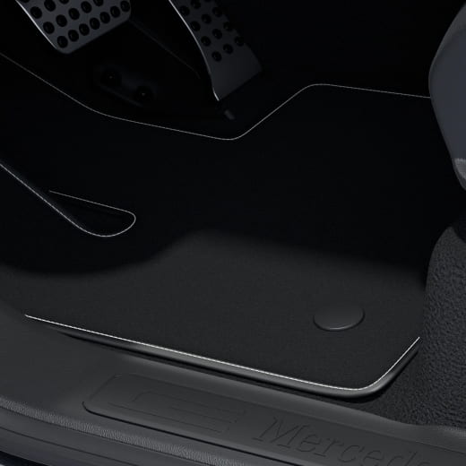 Alfombrillas de velour G-Klasse W465 negro 4 piezas Original Mercedes-Benz | A4656800700 9J74
