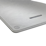 Alfombrillas velour gris nevagrau, juego de 4 piezas EQS V297 Original Mercedes-Benz