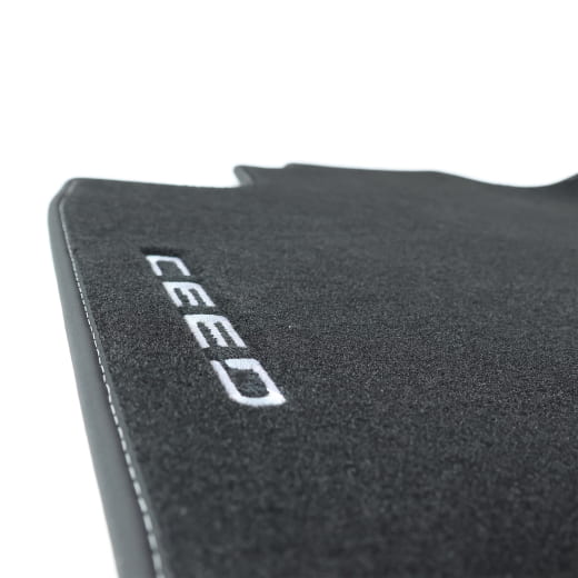 Juego de alfombrillas velour Kia Ceed CD 4 piezas Original Kia  | J7143ADE01-Ceed-CD