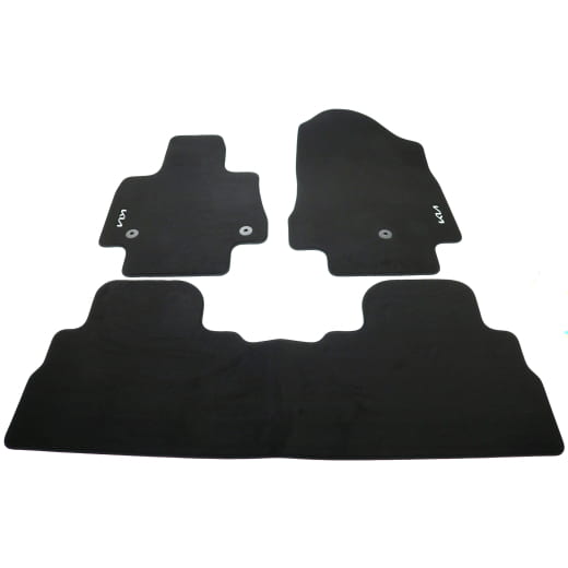Alfombrillas velour Kia EV5 3 piezas negro | X9143ADE01E