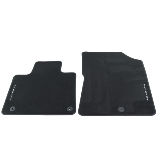 Alfombrillas velour Kia Sorento MQ4 negras, 4 piezas, original Kia | P2143ADE00