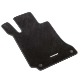 Alfombrillas velour negras 2 piezas SLK R171 Original Mercedes-Benz