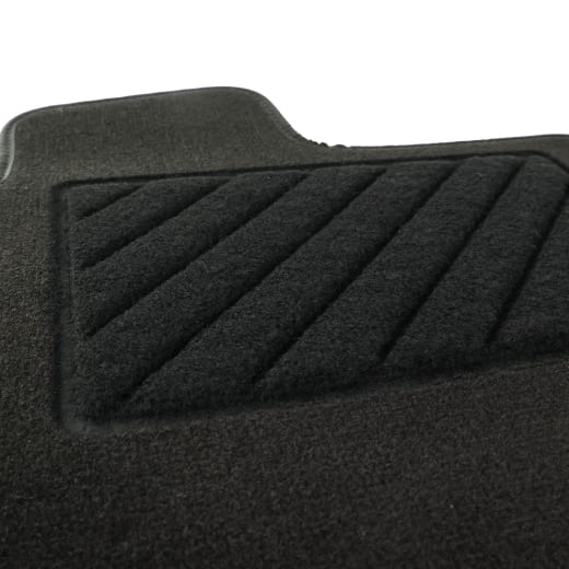 Alfombrillas de velour Plus Golf 8 Variant negro Original Volkswagen | 5H9061404 WGK