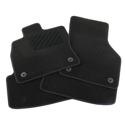 Alfombrillas de velour Plus Golf 8 Variant negro Original Volkswagen | 5H9061404 WGK