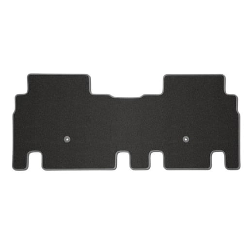 Alfombrillas de velour traseras Kia EV9 MV1 negras, 2 piezas, original Kia | DO143ADE007E
