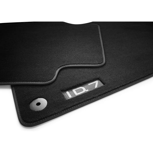 Alfombrillas textiles premium ID.7 negro Original Volkswagen | 14B061270 WGK