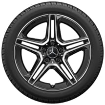 AMG 18 inch velgenset A-Klasse A35 AMG W177 zwart | A1774014000 7X23-B