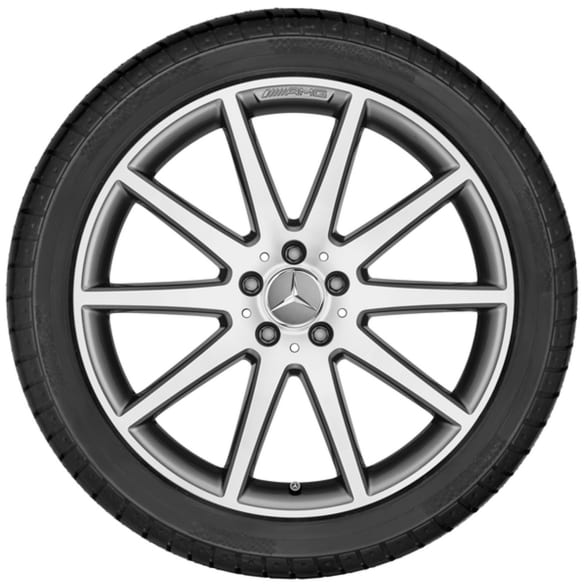 AMG 18 inch velgenset A-Klasse A45 A45S W177 titan grijs | A1774013900 7X21-B