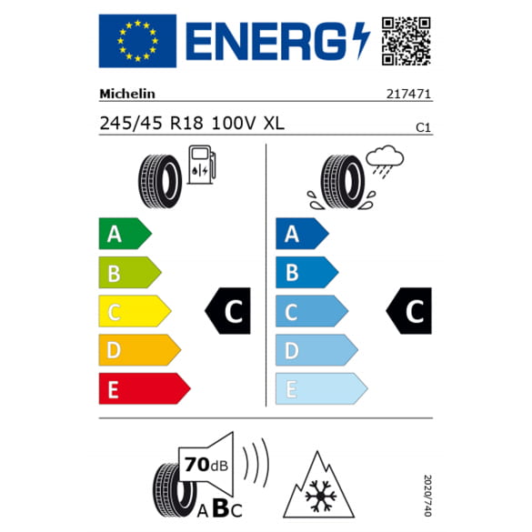 AMG 18 inch winter wheels CLE coupe 300e C236 Mercedes-AMG Michelin | Q440141512450-C236