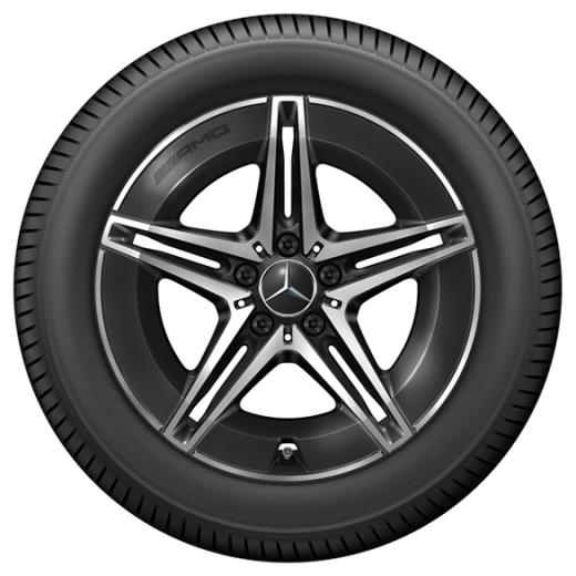 Set cerchi AMG 18 pollici Classe C 206 ibrida | A20640176007X23/A20640166007X23