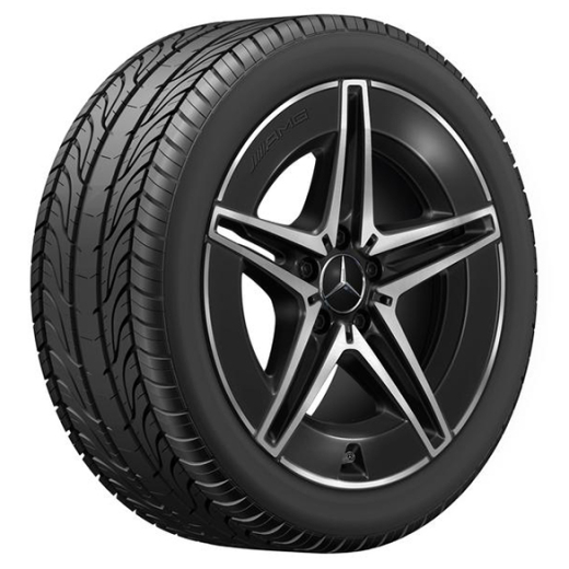 Set cerchi AMG 18 pollici Classe C 206 ibrida | A20640176007X23/A20640166007X23