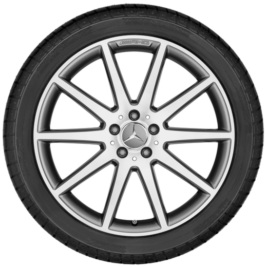 Jeu de jantes AMG 18 pouces Classe A A45 A45S W177 gris titane | A1774013900 7X21-B