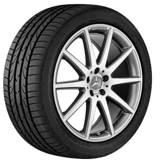Jeu de jantes AMG 18 pouces Classe A A45 A45S W177 gris titane | A1774013900 7X21-B