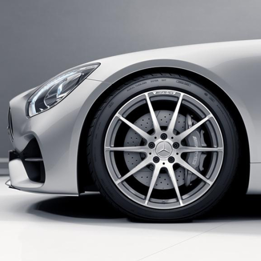 Juego de llantas AMG GT / S 19 / 20 pulgadas gris titanio | A1904010000/0900-7X21