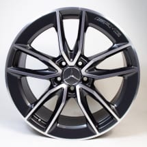 AMG 19 inch 5-double-spoke rims Mercedes-Benz C-Class W205 C 43 AMG   | A2054010701/0801-7Y51