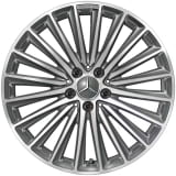 AMG 19-inch wheel set C-Class 206 Hybrid titanium grey high-sheen Original Mercedes-Benz