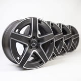 AMG 19 inch velgen set GLC Coupé Hybrid C254 zwart 5-spaken Original Mercedes-AMG