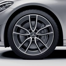 AMG 19 inch 5-dubbelspaaks velgenset C-Klasse W205 C 43 AMG | A2054010701/0801-7Y51