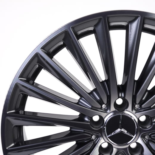 AMG 19 inch velgen C-Klasse 206 titangrijs Original Mercedes | A20640119002000 7X21