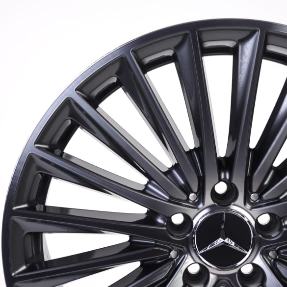 AMG 19 inch velgen C-Klasse 206 titangrijs Original Mercedes | A20640119002000 7X21