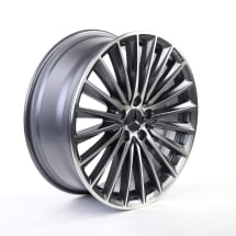 AMG 19 inch velgen C-Klasse 206 titangrijs Original Mercedes | A20640119002000 7X21