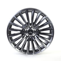 AMG 19 inch velgen C-Klasse 206 titangrijs Original Mercedes | A20640119002000 7X21