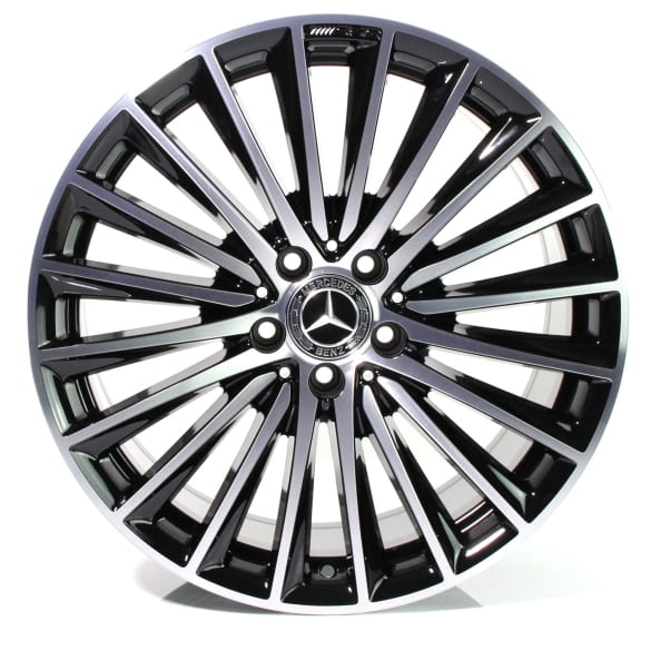 AMG 19 inch velgenset C-Klasse T-modell S206 Hybrid zwart origineel Mercedes-Benz