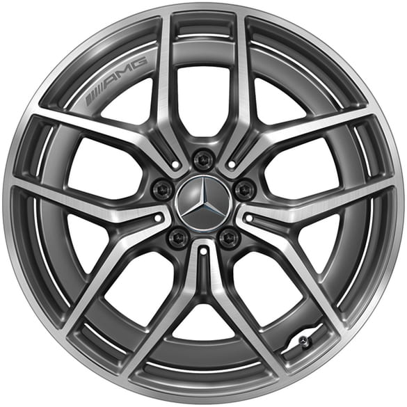 AMG 19 inch velgenset E-Klasse Limousine W213 tantaalgrijs Original Mercedes-AMG