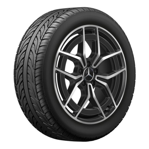 19 inch velgen EQB X243 zwart Originele Mercedes-AMG | A2434010500-7X23-EQB